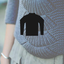 Como tejer jersey navideño